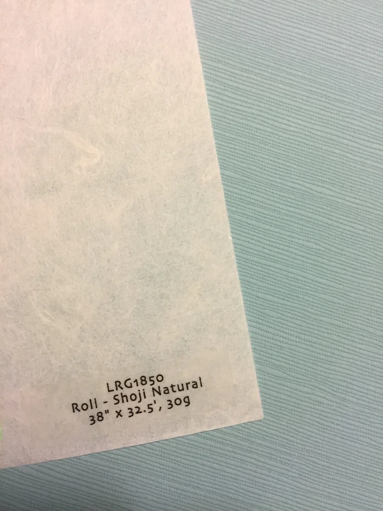 Shoji Natural Roll of 30g Kozo Fiber Japanese Paper — Washi Arts
